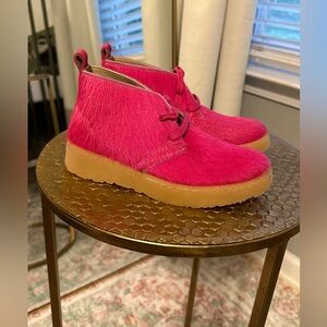 Clark’s x Zara Kids Pink Ankle Boots